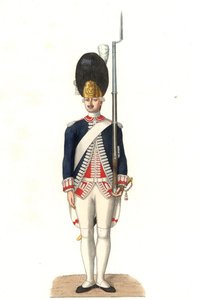 Soldat der französischen Garde