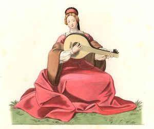 Frau des englischen Adels