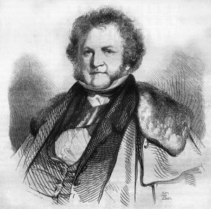 Porträt von Jean Jacques Sellon, Schweizer Philanthrop, Pazifist und Politiker, ein Unterstützer der Abschaffung der Sklaverei und der Todesstrafe. Gravur von Chevignard in 