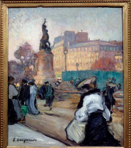 Place de la Republique von Edmond Lempereur