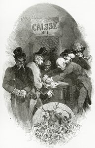 Emargement - Illustration aus Napoléon le Petit, 19. Jahrhundert von Edmond Morin