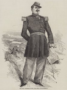 Der Krieg, General Forey, der Held von Montebello von Edmond Morin