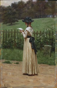 Der Liebesbrief von Edmund Blair Leighton