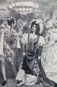 Illustration zu Goethes Faust von Edmund Bruning
