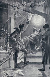 Illustration zu Goethes Faust von Edmund Bruning