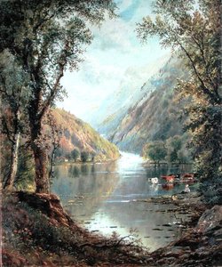 Szene in den Catskills