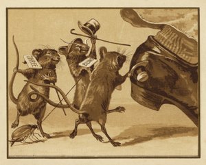 Illustration für Drei blinde Mäuse von Edmund G. Caldwell