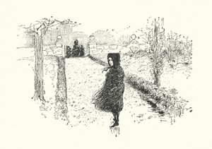 Illustration für Jane Eyre von Charlotte Bronte von Edmund Henry Garrett
