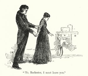 Illustration für Jane Eyre von Charlotte Bronte von Edmund Henry Garrett