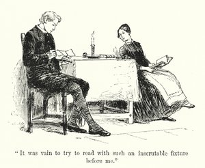 Illustration für Jane Eyre von Charlotte Bronte von Edmund Henry Garrett