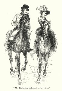 Illustration für Jane Eyre von Charlotte Bronte von Edmund Henry Garrett