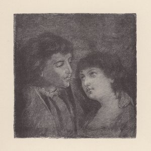Illustration für The Eve of St Agnes von John Keats von Edmund Henry Garrett