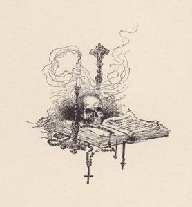 Illustration zu Die Nacht von St. Agnes von John Keats von Edmund Henry Garrett