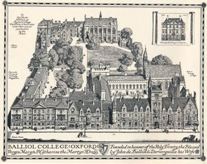 Balliol College, Oxford, 1905 von Edmund Hort New