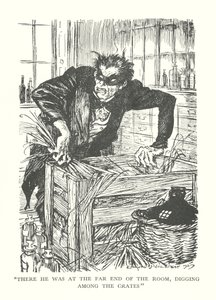 Illustration für R. L. Stevensons Der seltsame Fall des Dr. Jekyll und Mr. Hyde (Lithografie) von Edmund Joseph (after) Sullivan