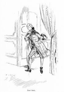 Illustration für Sheridans Die Schule der Übeltäter von Edmund Joseph (after) Sullivan