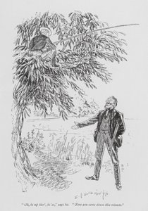 Illustration für Tom Browns Schulzeit von Edmund Joseph (after) Sullivan