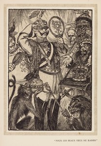 Der Kranz des Kaisers: "Pour Les Beaux Yeux Du Kaiser" von Edmund Joseph (after) Sullivan