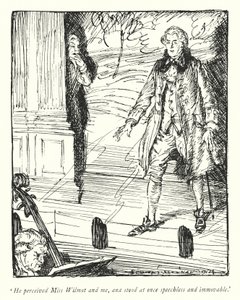 Illustration für Der Pfarrer von Wakefield von Oliver Goldsmith von Edmund Joseph Sullivan