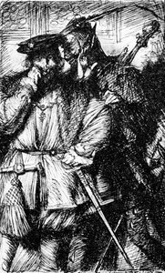Mephistopheles und Faust, 1923