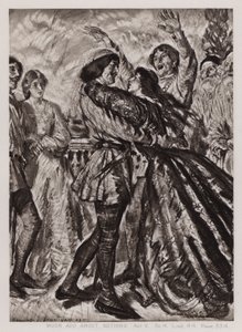 Viel Lärm um nichts, Akt V, Szene 4 von Edmund Joseph Sullivan
