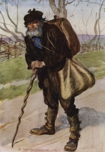 Einmal sah ich ihn mitten auf einer staubigen Straße stehen von Edmund Joseph Sullivan