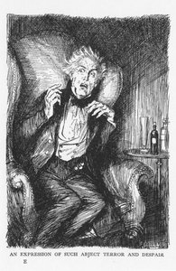 Szene aus Der seltsame Fall des Dr. Jekyll und Mr. Hyde von Robert Louis Stevenson, 1927