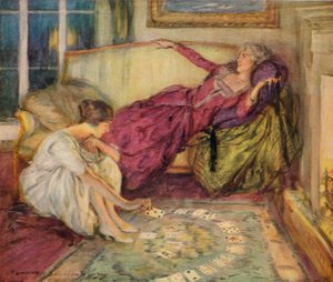 Der Fall der Karte, ca. 1889-1924, 1924 von Edmund Joseph Sullivan