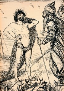 Der glückliche Mann gefunden von Edmund Joseph Sullivan