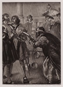 Der Kaufmann von Venedig, Akt IV, Szene I von Edmund Joseph Sullivan