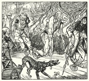 Illustration für Sartor Resartus von Edmund Joseph after Sullivan