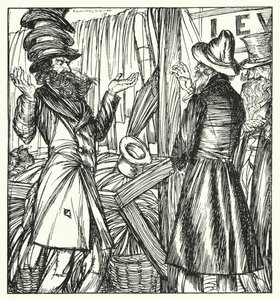 Illustration für Sartor Resartus von Edmund Joseph after Sullivan