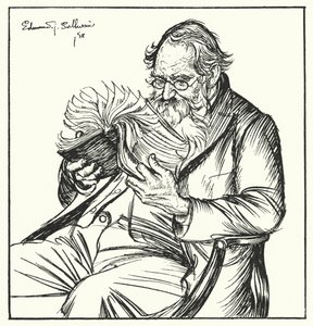 Illustration für Sartor Resartus von Edmund Joseph after Sullivan