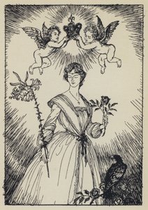 Illustration für Tennysons Maud von Edmund Joseph after Sullivan