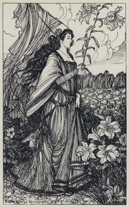 Illustration zu Tennysons 