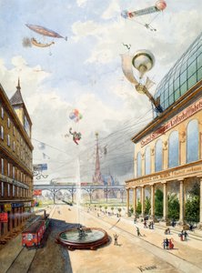 Wien in hundert Jahren von Edmund Krenn