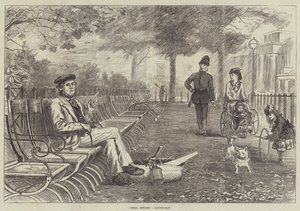 Kalter Oktober, Rotten-Row von Edmund Richard White