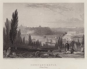 Konstantinopel, von Pera aus von Edmund Thomas (after) Parris