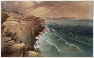 Eingang zum Port Jackson von Edmund Thomas