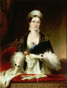 Königin Victoria (1819-1901) in der Oper von Edmund Thomas Parris