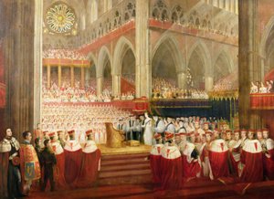 Die Krönung von Königin Victoria, 28. Juni 1838