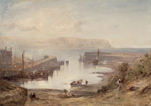 Hafen von Eyemouth von Edmund Thornton Crawford