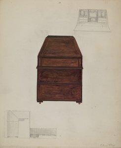 Schreibtisch von Edna C. Rex