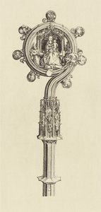 [Entwurf für einen Stab von Martin Schongauer]