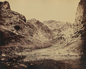 Die Schluchten von Ollioules von Édouard Baldus