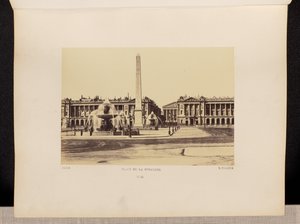Place de la Concorde (Nr. 45) von Édouard Baldus