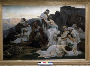 Jephtas Tochter von Edouard Debat Ponsan