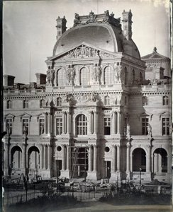 Werke aus dem Denon-Pavillon im Louvre-Museum von Edouard Denis Baldus