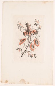 Blumen in Schirmform von Edouard Gautier Dagoty