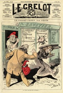 Cover von „Le Grelot“, Nummer 423 von Edouard Guillaumin Pepin
